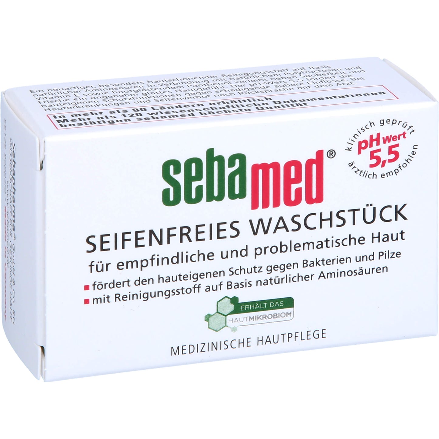 SEBAMED seifenfreies Waschstück 50 g