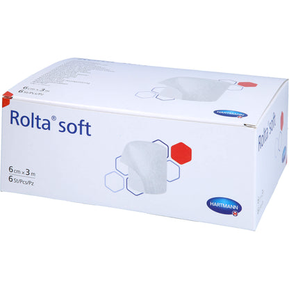 ROLTA soft synth.-Wattebinde 6 cmx3 m 6 St