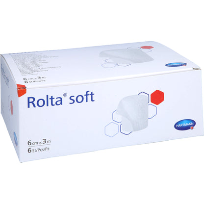 ROLTA soft synth.-Wattebinde 6 cmx3 m 6 St