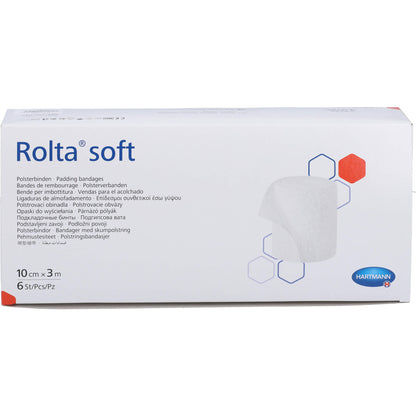 ROLTA soft synth.-Wattebinde 10 cmx3 m 6 St