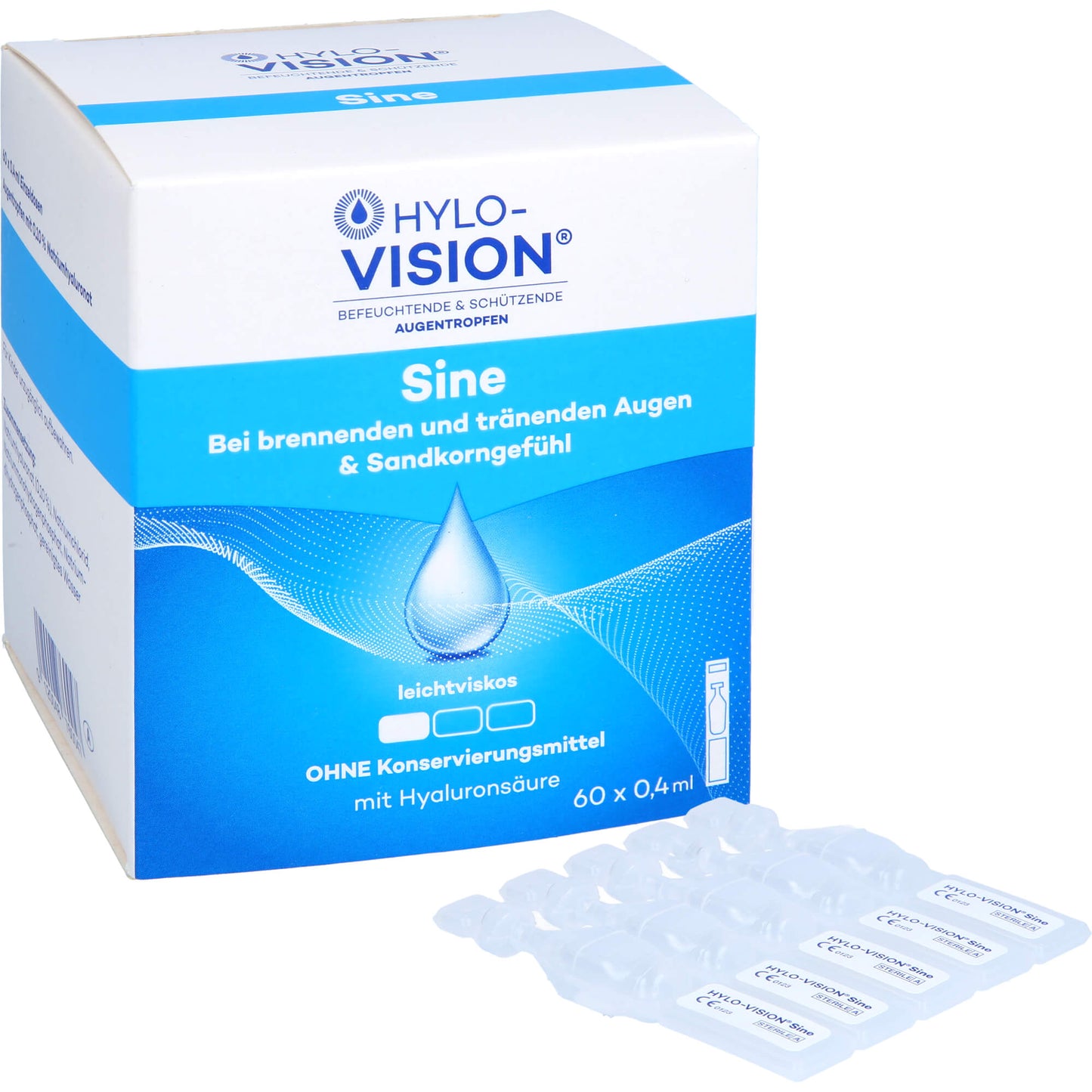HYLO-VISION sine Einzeldosispipetten 60X0.4 ml