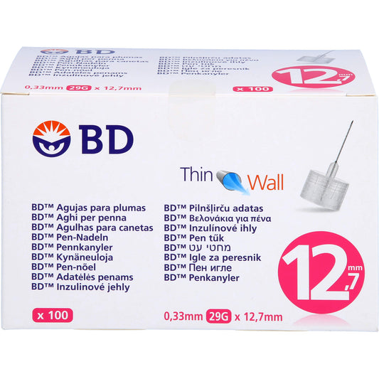 BD THIN Wall Pen-Nadeln 0,33 29 Gx12,7 mm 100 St