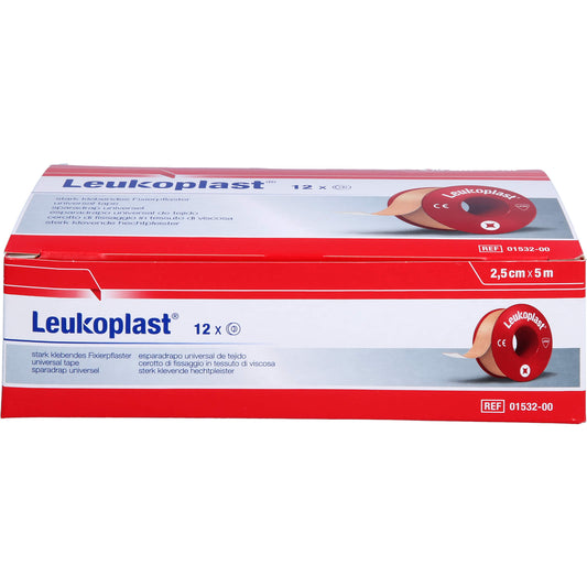 LEUKOPLAST 2,5 cmx5 m 12 St