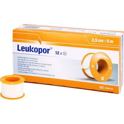 LEUKOPOR 2,5 cmx5 m 12 St
