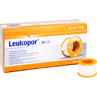 LEUKOPOR 2,5 cmx5 m 12 St