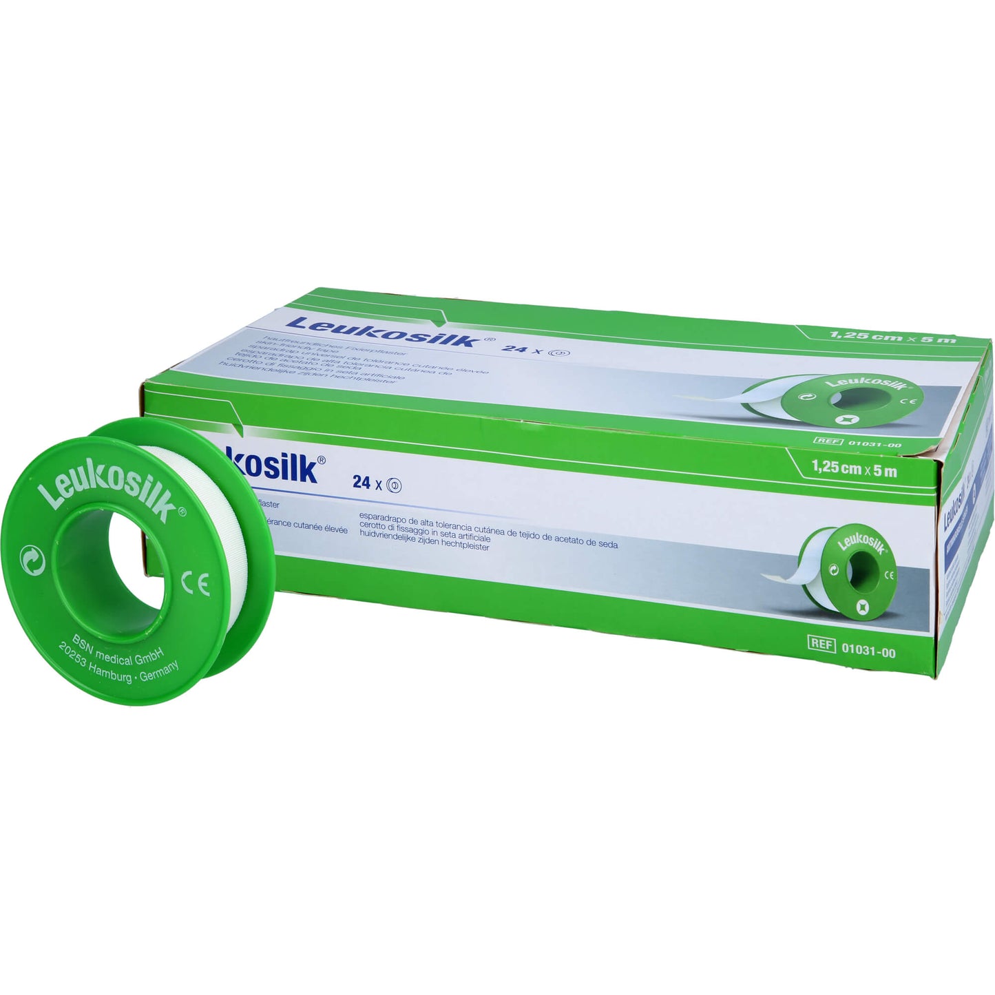 LEUKOSILK 1,25 cmx5 m 24 St