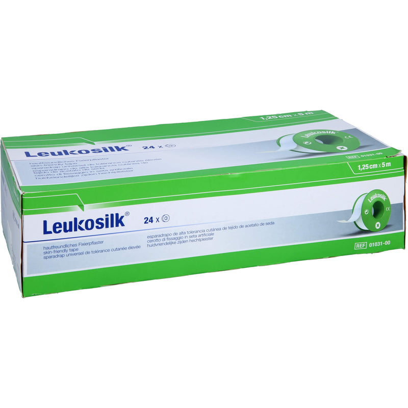 LEUKOSILK 5MX1.25CM 24 St