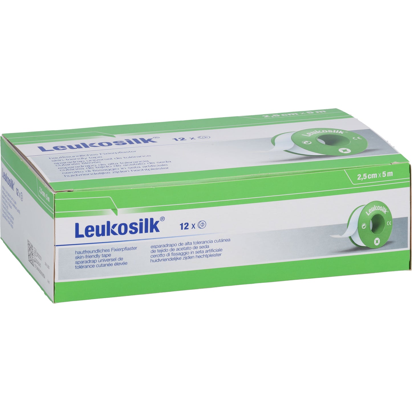 LEUKOSILK 2,5 cmx5 m 12 St