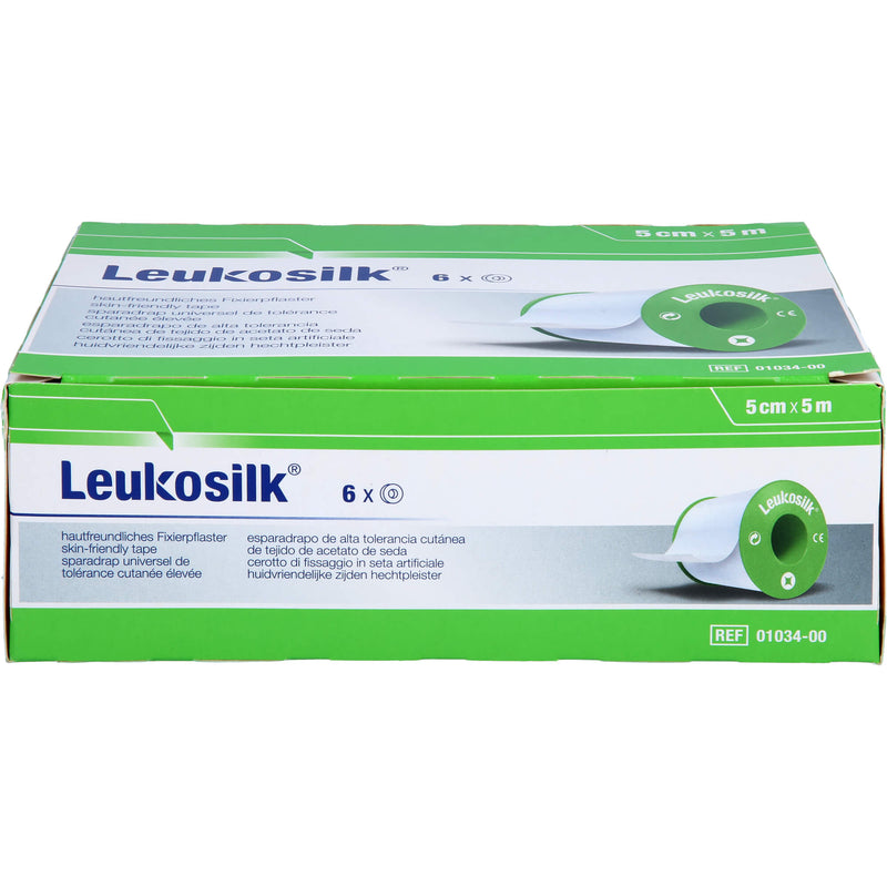 LEUKOSILK 5MX5CM 6 St