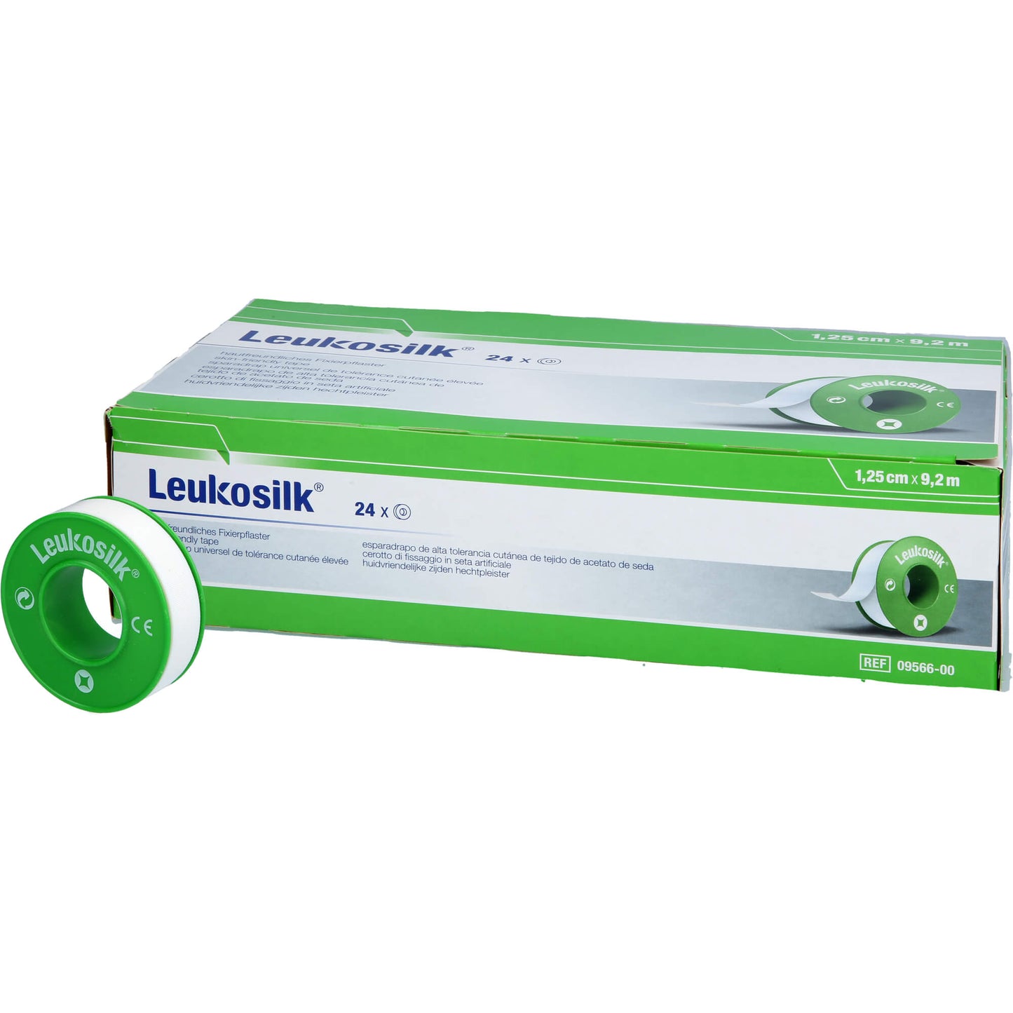 LEUKOSILK 1,25 cmx9,2 m 24 St