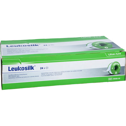 LEUKOSILK 1,25 cmx9,2 m 24 St