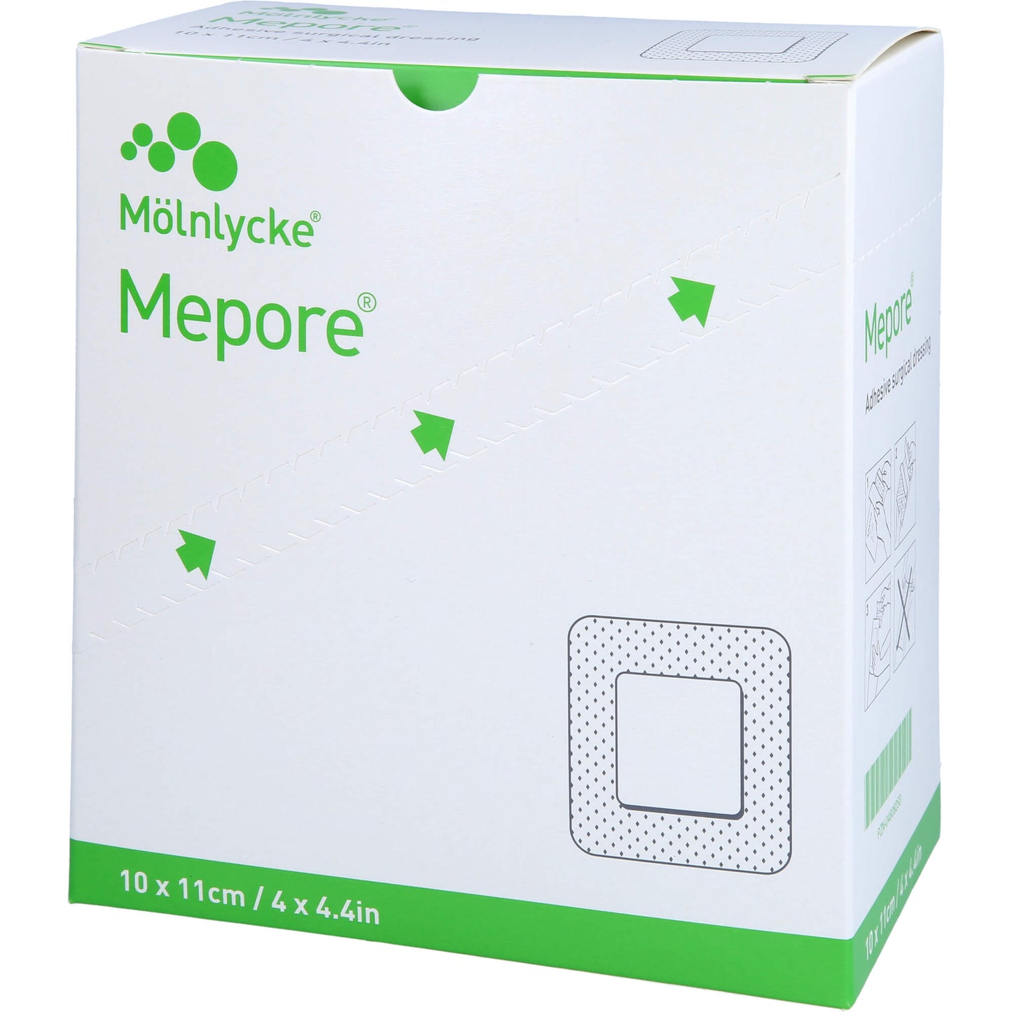 MEPORE Wundverband steril 10x11 cm 40 St