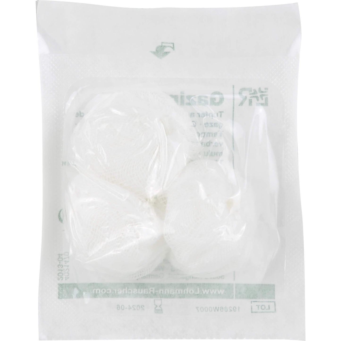 GAZIN Tupfer pflaumengroß steril Gr.3 20fädig 30X3 St