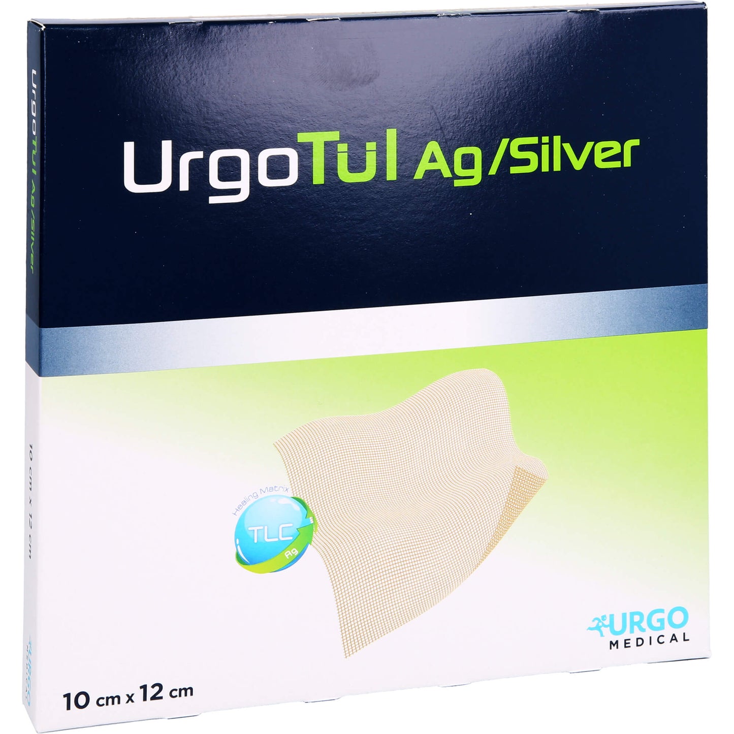 URGOTÜL Silver 10x12 cm Wundgaze 10 St