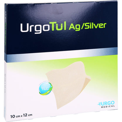 URGOTÜL Silver 10x12 cm Wundgaze 10 St