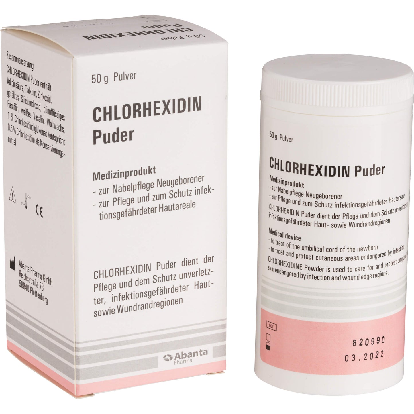 CHLORHEXIDIN Puder 50 g