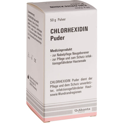 CHLORHEXIDIN Puder 50 g