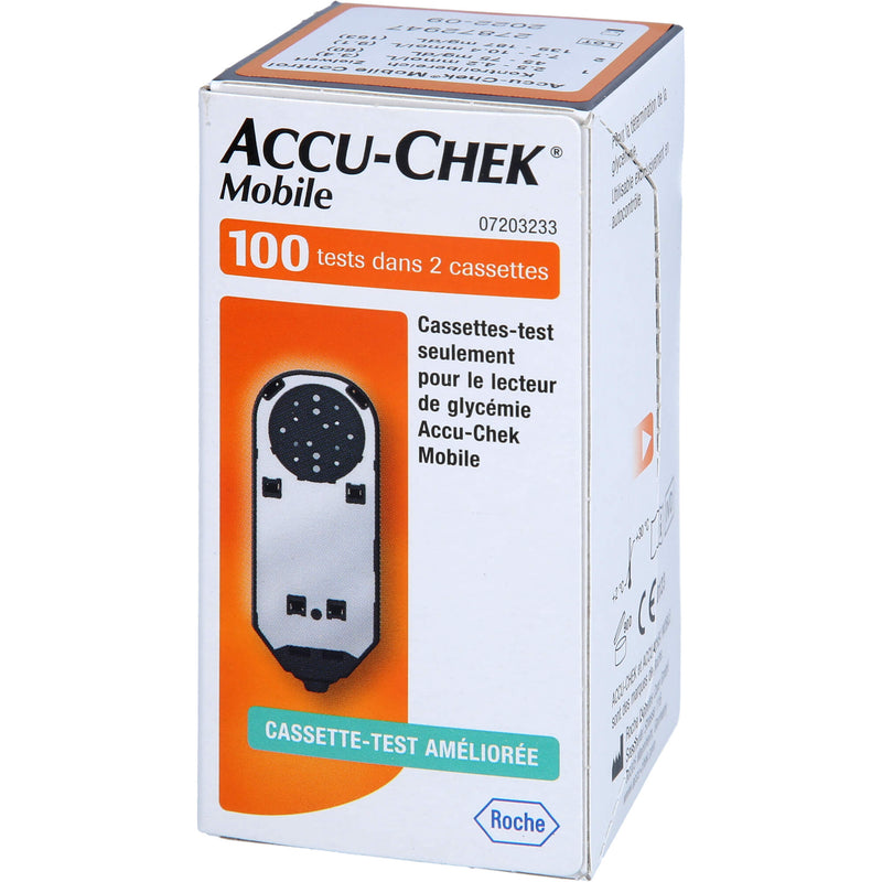 ACCU CHEK MOBILE TESTKASS 100 St