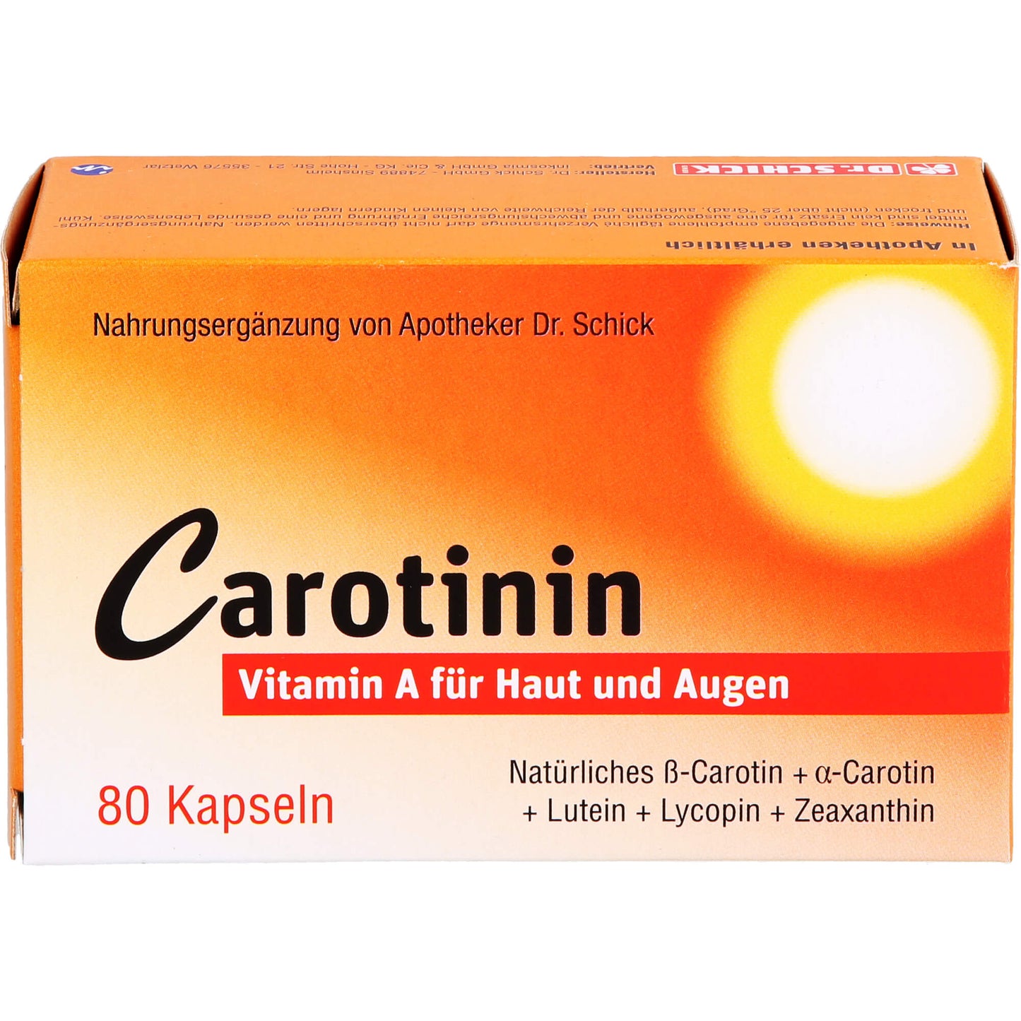 CAROTININ Kapseln 80 St