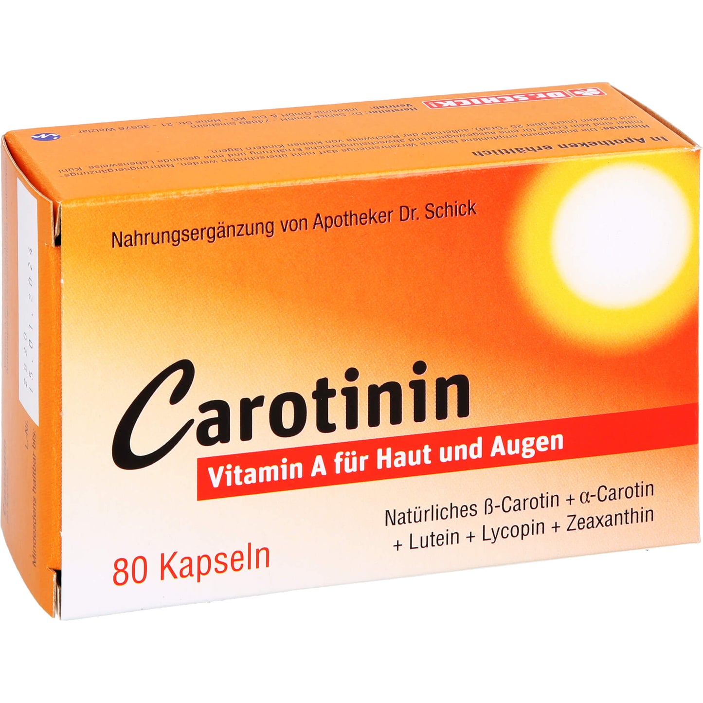 CAROTININ Kapseln 80 St
