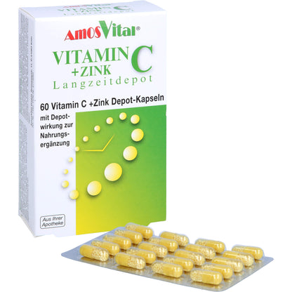 VITAMIN C+ZINK Depot Kapseln 60 St