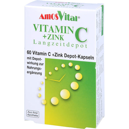 VITAMIN C+ZINK Depot Kapseln 60 St