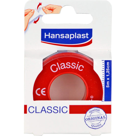 HANSAPLAST Fixierpfl.Classic 1,25 cmx5 m 1 St