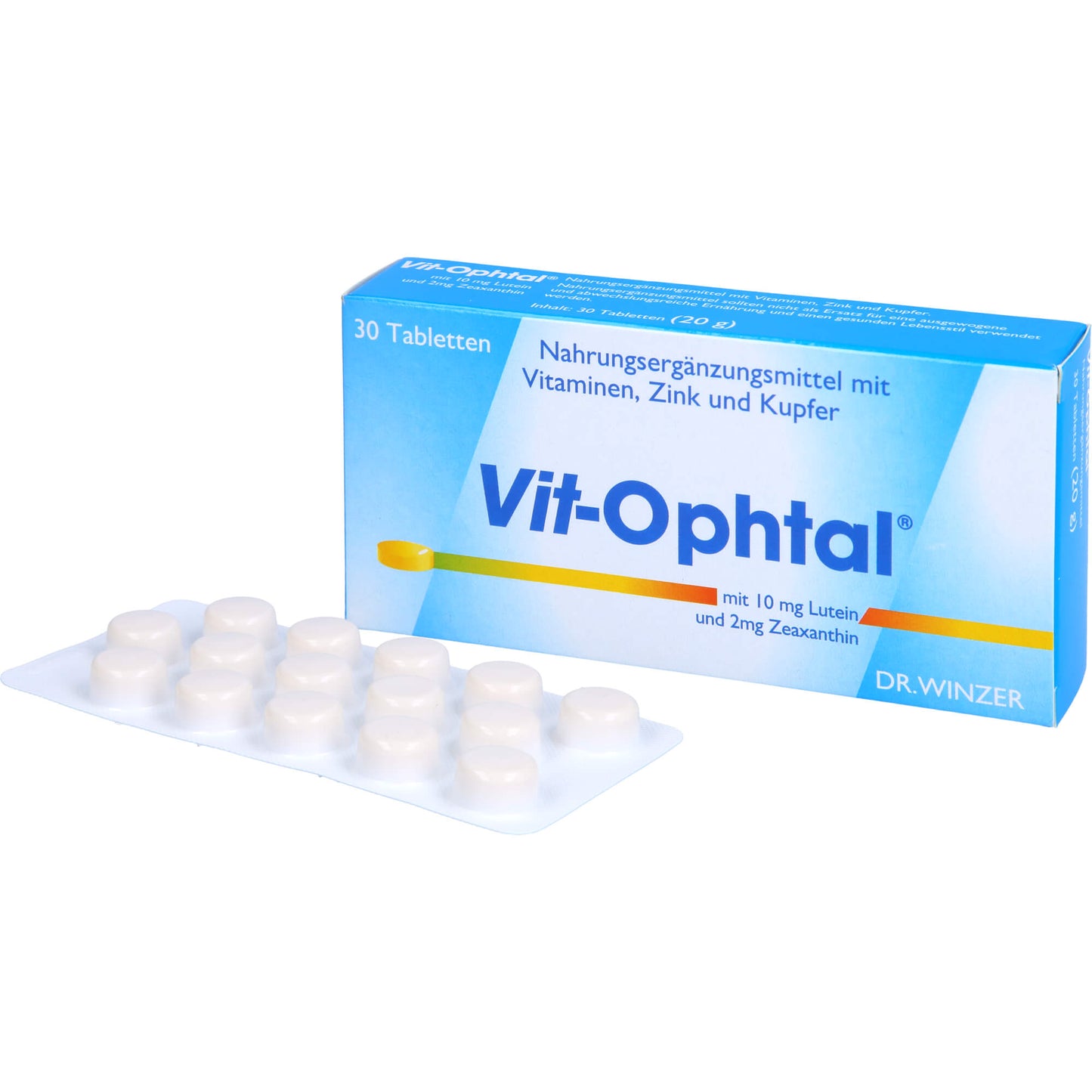 VIT OPHTAL mit 10 mg Lutein Tabletten 30 St
