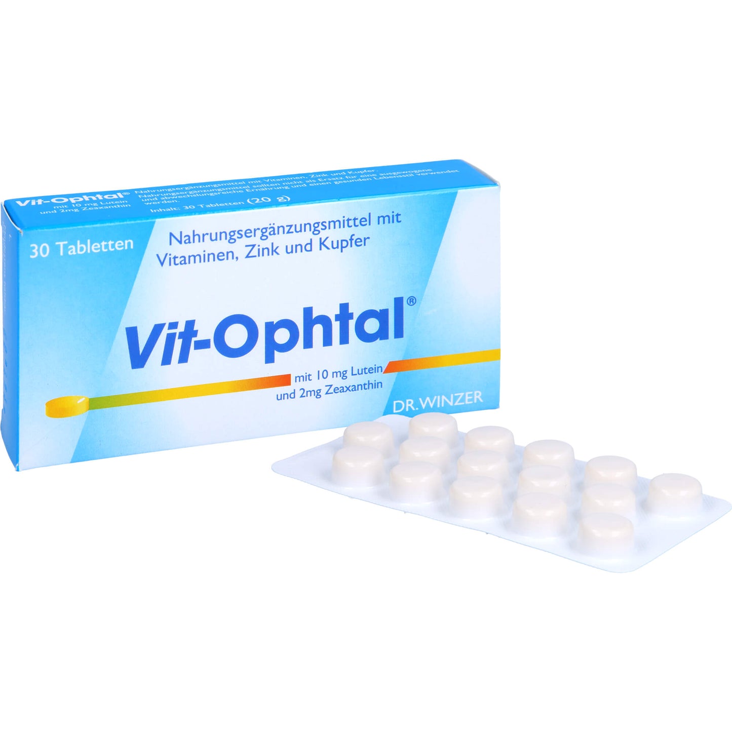 VIT OPHTAL mit 10 mg Lutein Tabletten 30 St