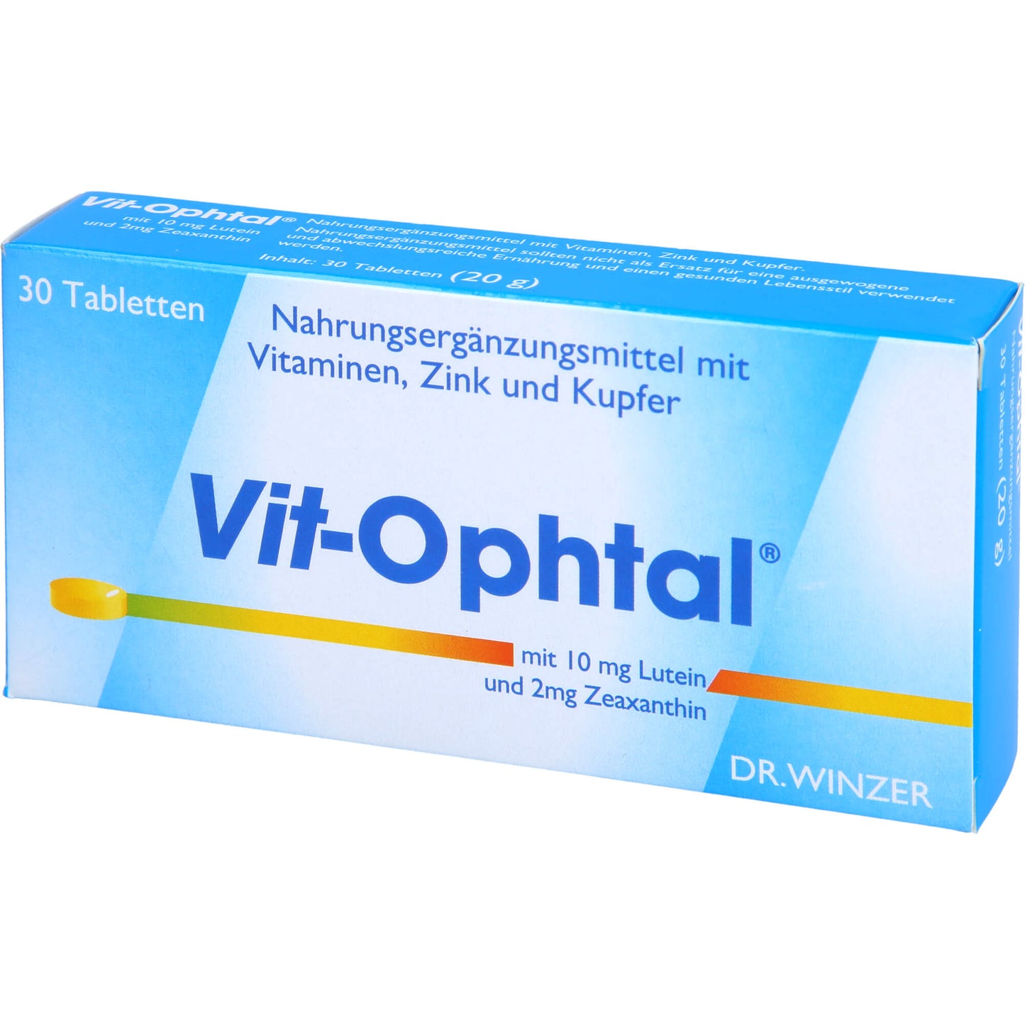 VIT OPHTAL mit 10 mg Lutein Tabletten 30 St