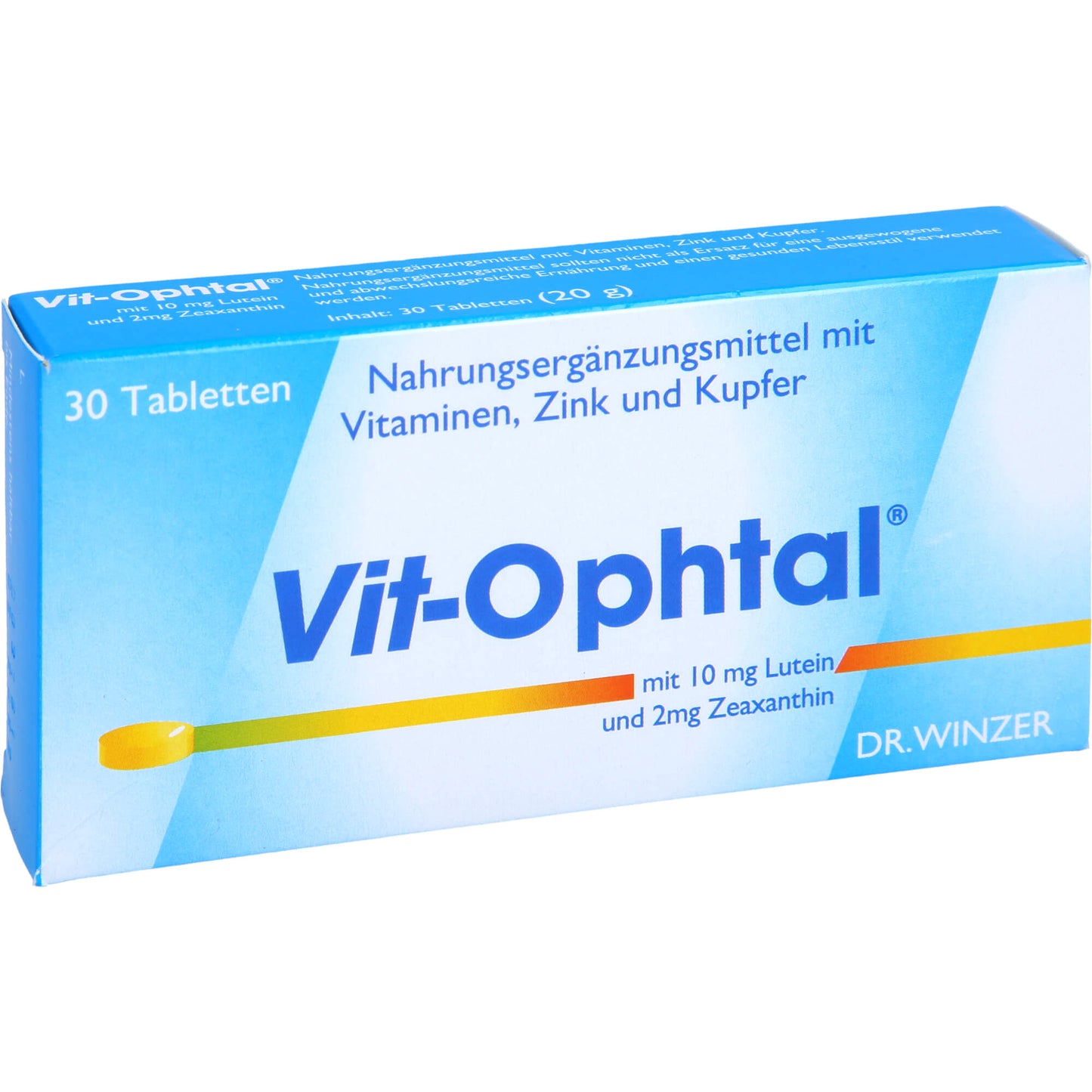 VIT OPHTAL mit 10 mg Lutein Tabletten 30 St