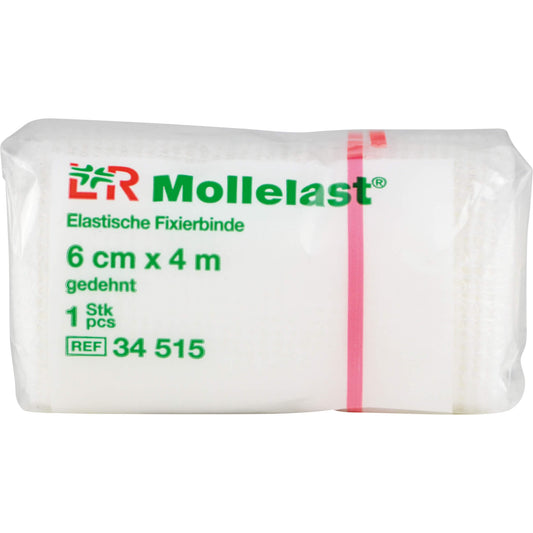 MOLLELAST Binden 6 cmx4 m weiß 1 St