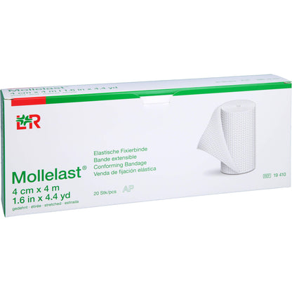 MOLLELAST Binden 4 cmx4 m weiß 20 St