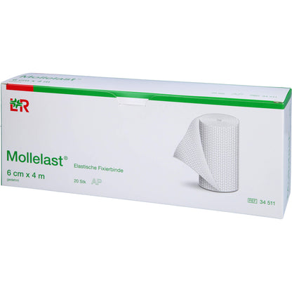 MOLLELAST Binden 6 cmx4 m weiß 20 St