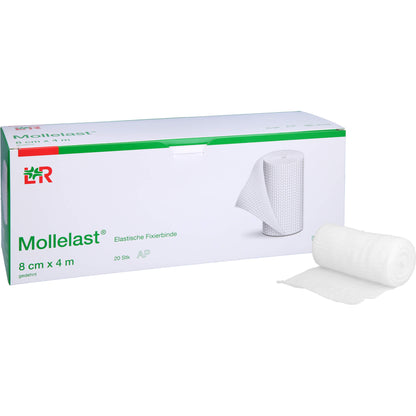 MOLLELAST Binden 8 cmx4 m weiß 20 St