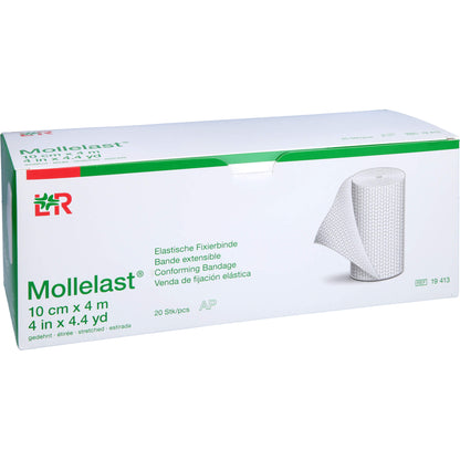 MOLLELAST Binden 10 cmx4 m weiß 20 St