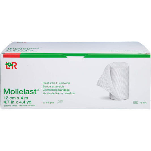 MOLLELAST Binden 12 cmx4 m weiß 20 St