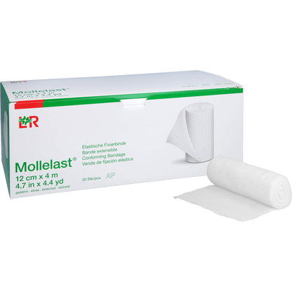 MOLLELAST Binden 12 cmx4 m weiß 20 St