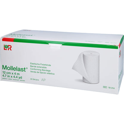 MOLLELAST Binden 12 cmx4 m weiß 20 St
