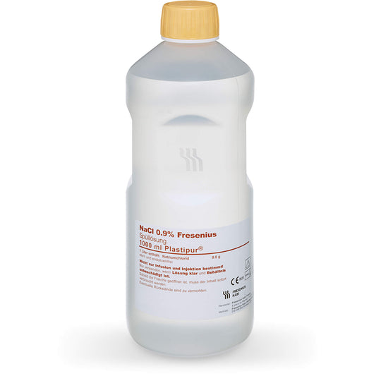 NACL 0,9% Plastikschraubfl. 6X1000 ml
