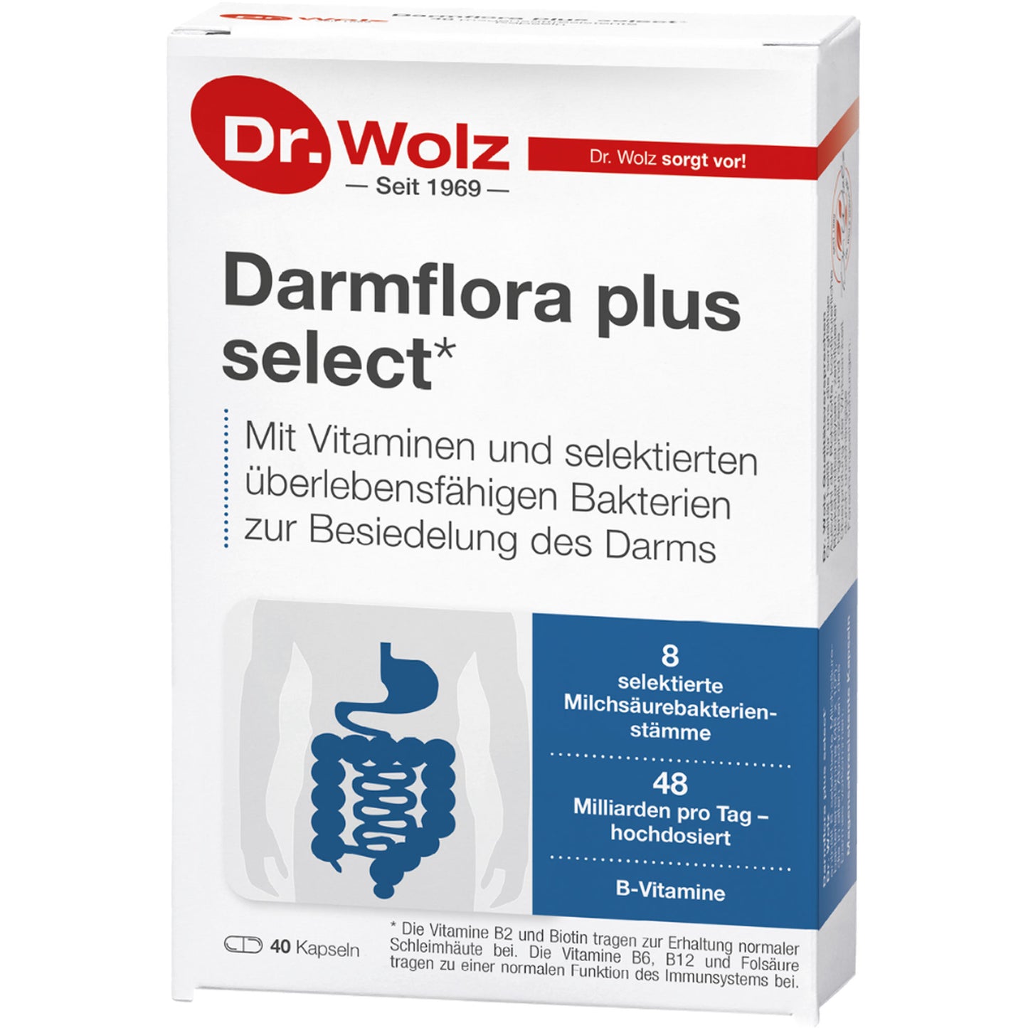 DARMFLORA plus select Kapseln 40 St