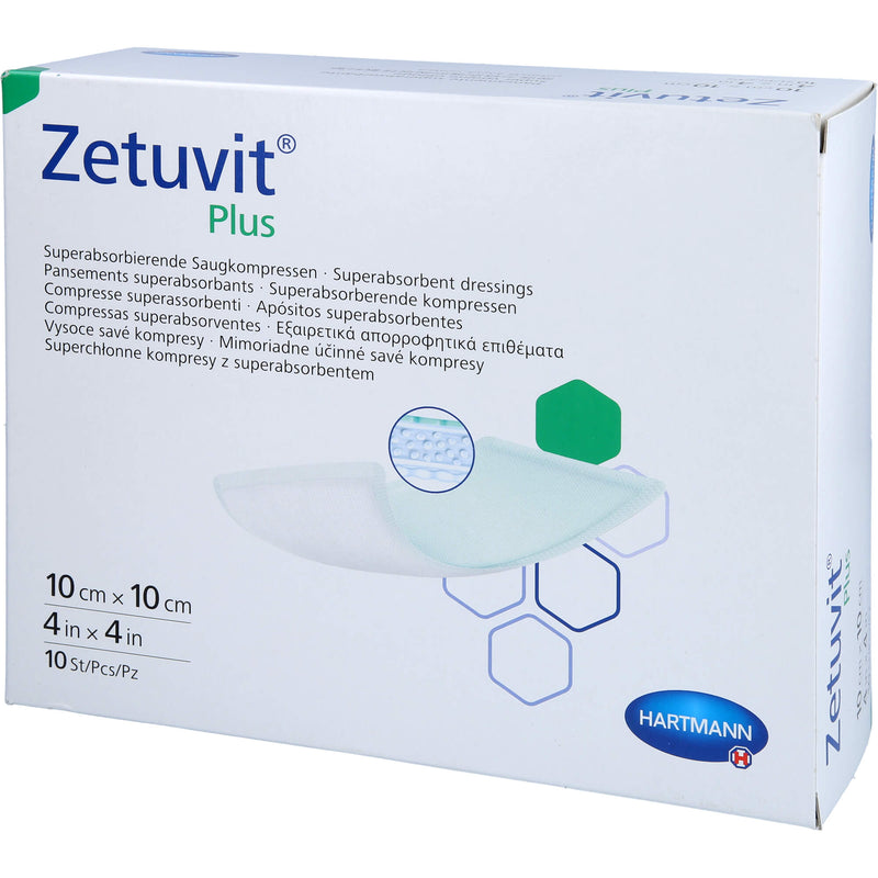 ZETUVIT PLUS EXT STER10X10 10 St