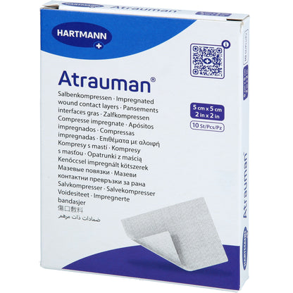 ATRAUMAN 5x5 cm steril Kompressen 10 St