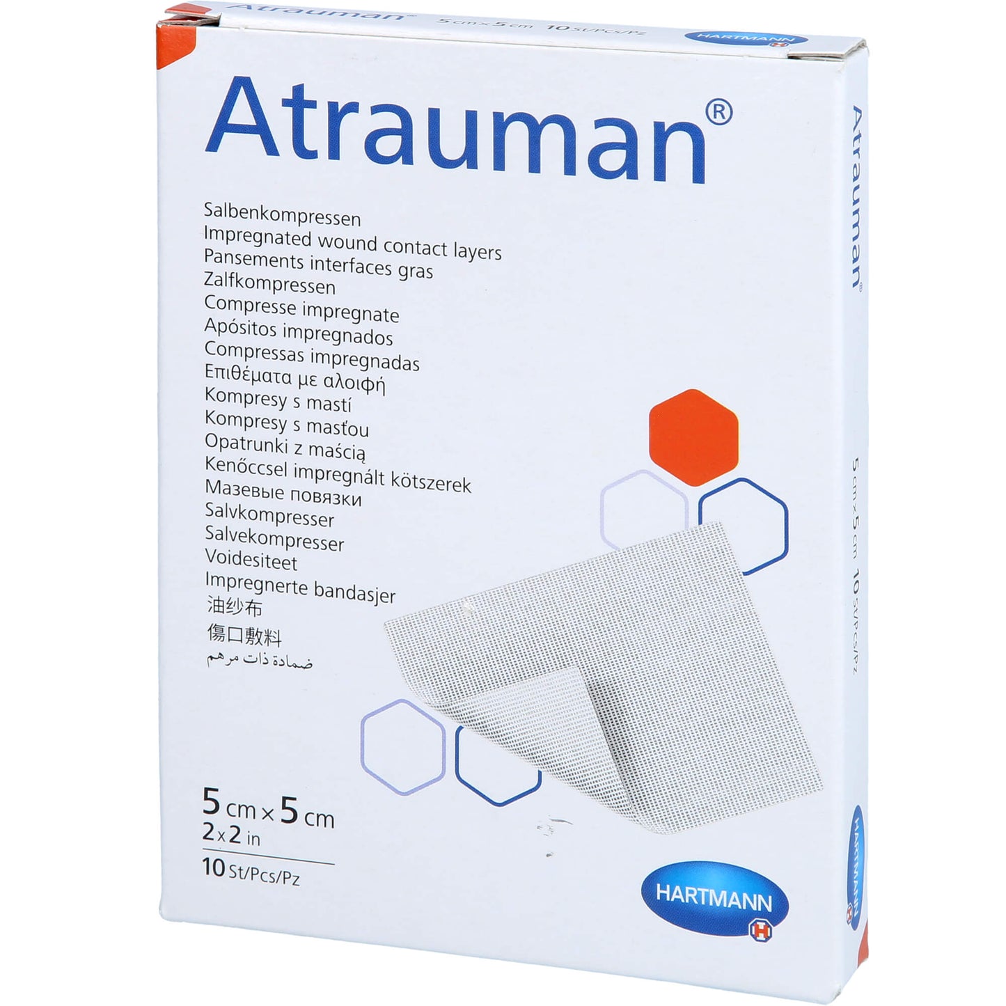 ATRAUMAN 5x5 cm steril Kompressen 10 St