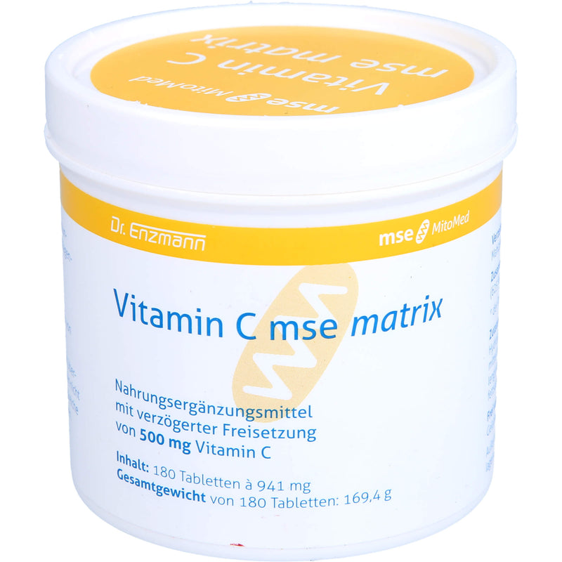 VITAMIN C MAT500MG MSE NEM 180 St