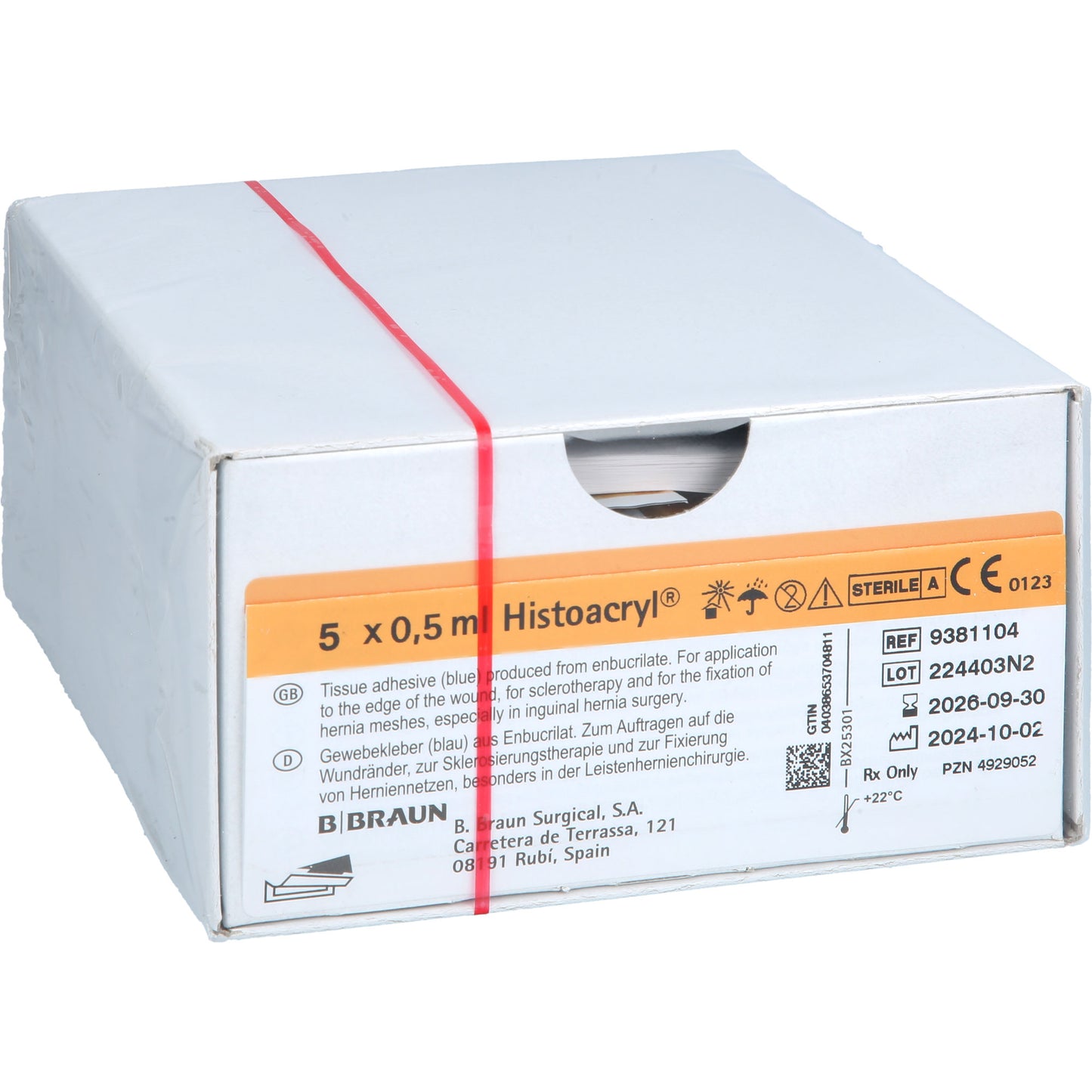 HISTOACRYL Gewebekleber blau Ampullen 5 St