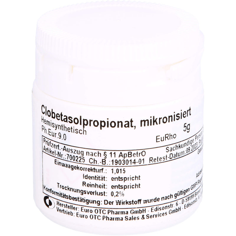 CLOBETASOL 17 PROPIONAT 5 g
