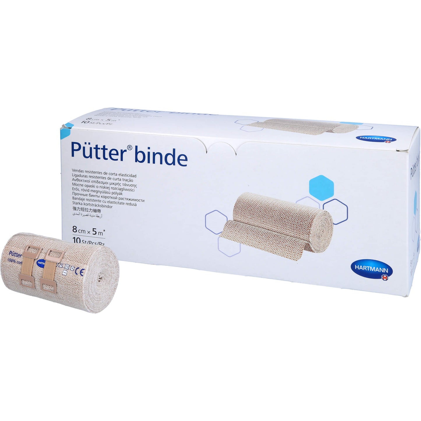 PÜTTER Binde 8 cmx5 m 10 St