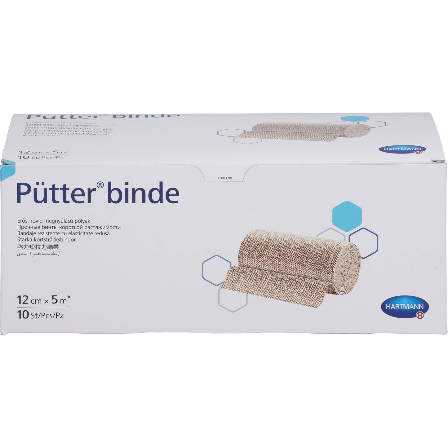 PÜTTER Binde 12 cmx5 m 10 St