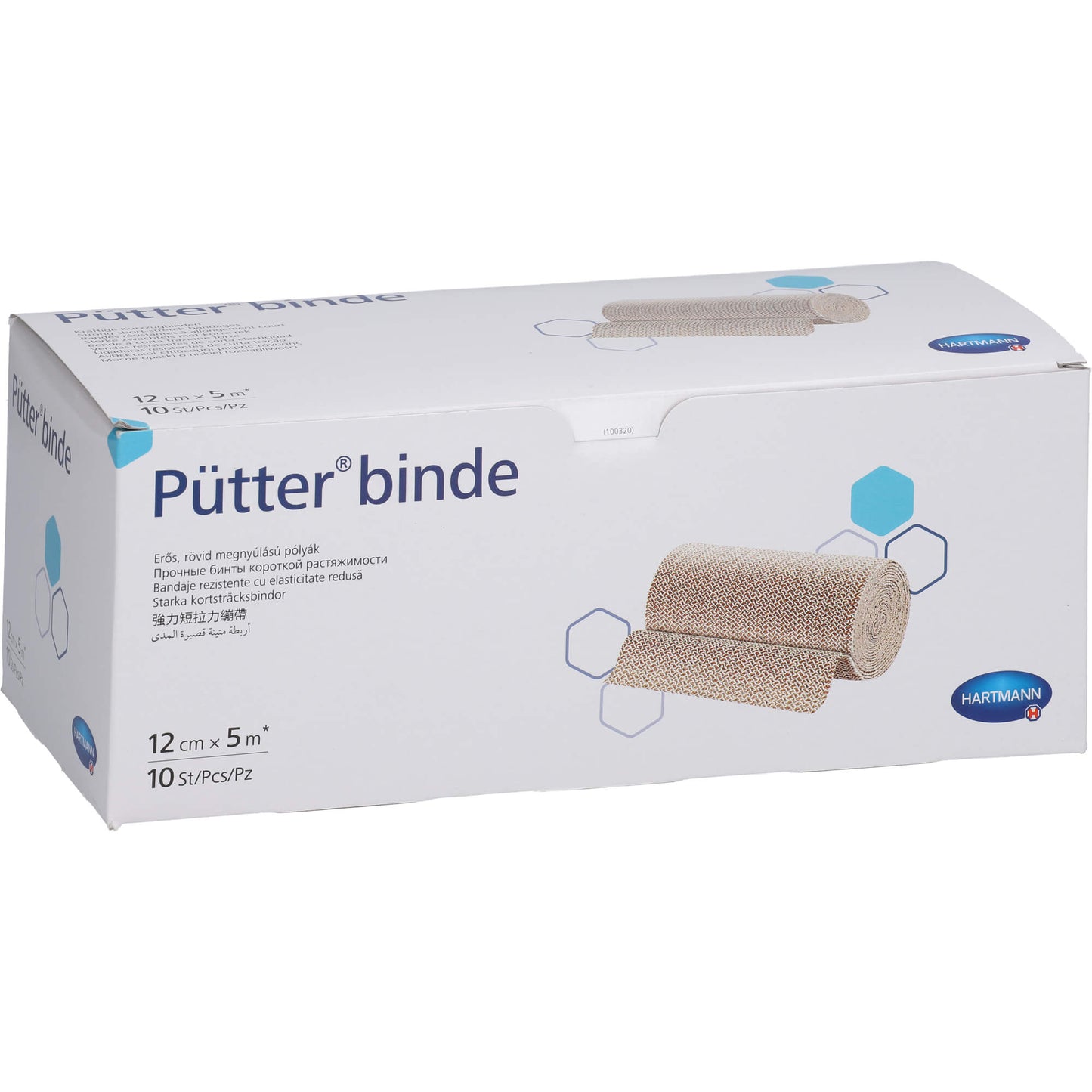 PÜTTER Binde 12 cmx5 m 10 St